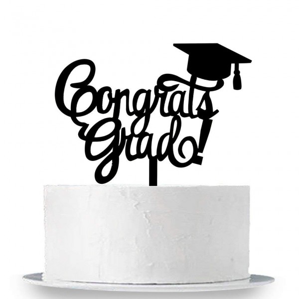 INNORU Congrats Grad Cake Topper