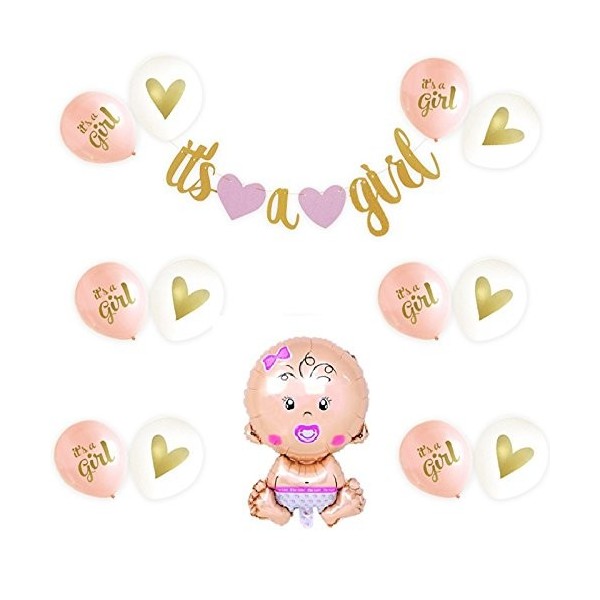 Baby Shower Decorations Girl Balloons