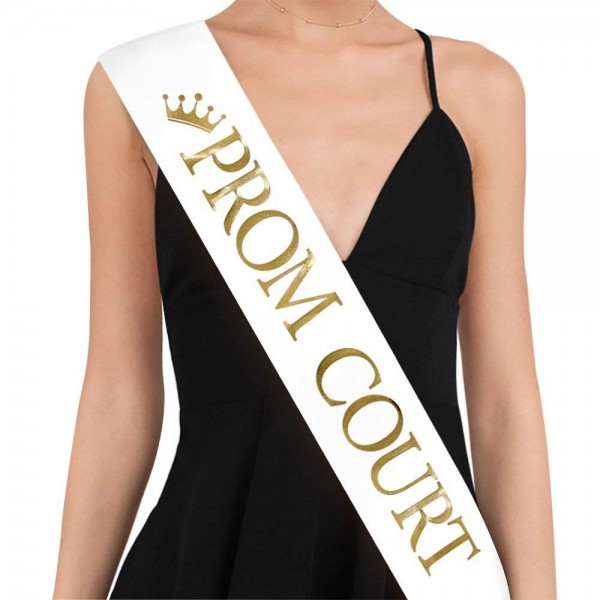 Prom Court Sash Graduation Accessories