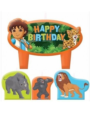 Go Diego Birthday Candles Set