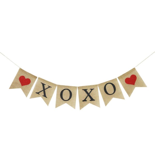 Valentines Decorations Garland Bunting Backdrop