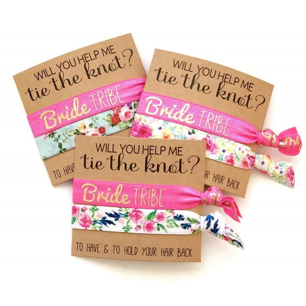 Bridesmaid Proposals Hair Favors Floral