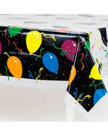 Fun Express Balloon Graduation Tablecloth