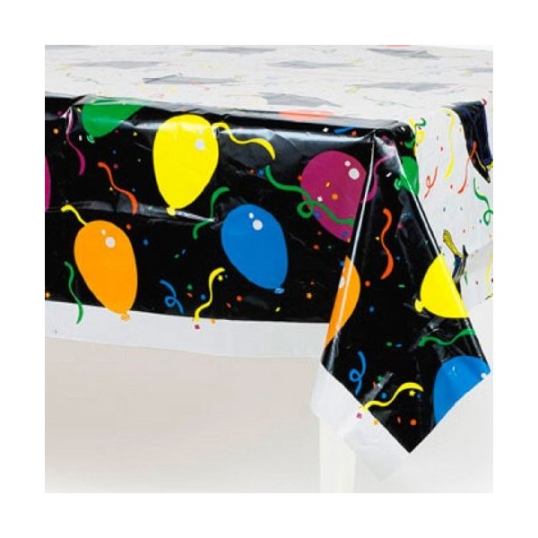 Fun Express Balloon Graduation Tablecloth