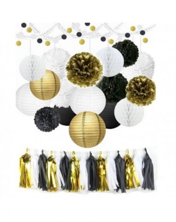 Flowers Lanterns Honeycomb Decoration Birthday