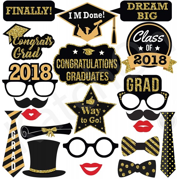 2018 GRADUATION PHOTO BOOTH PROPS