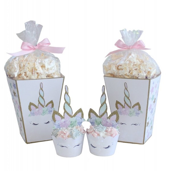 Unicorn Birthday Supplies Cupcake Wrappers