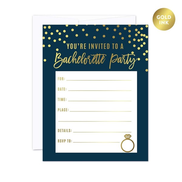 Andaz Press Bachelorette Collection Invitations