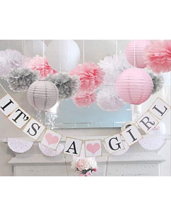 luckylibra Shower Decorations Banners Lantern