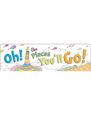 BirthdayExpress Places Graduation Supplies Banner