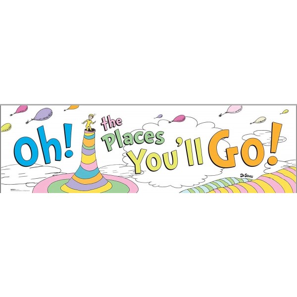 BirthdayExpress Places Graduation Supplies Banner