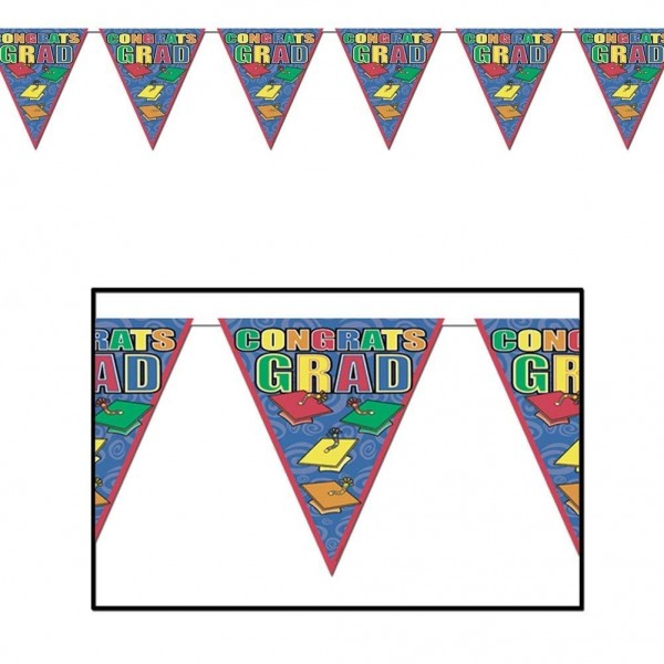 Century Novelty Graduation Pennant Banner