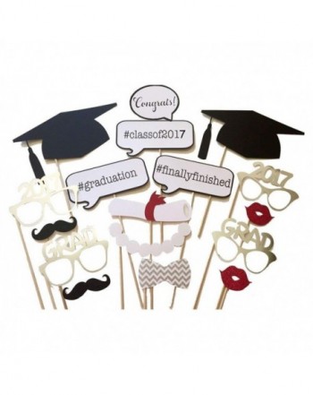 Tinksky Graduation Phtoto Decorations Mustache