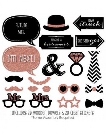 Cheap Real Bridal Shower Party Photobooth Props Online Sale