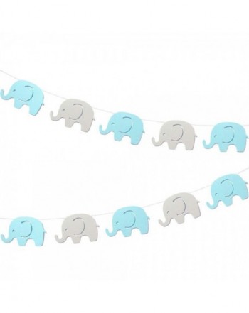 Elephant Garland Decorations Supplies Birthday