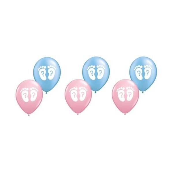 LoonBalloon Gender Reveal FootPrint BALLOONS