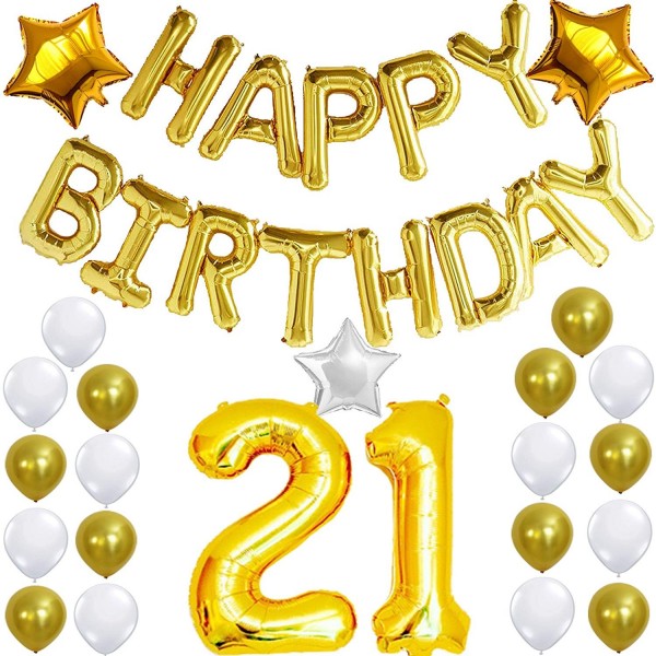 21st Birthday Decorations Party KIT