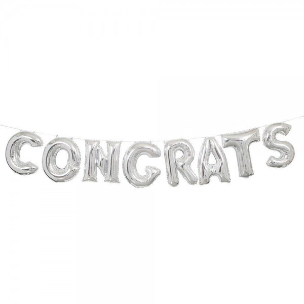 MonkeyJack CONGRATS Balloon Graduation Decoration