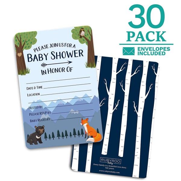 Baby Shower Invitations envelopes decorations