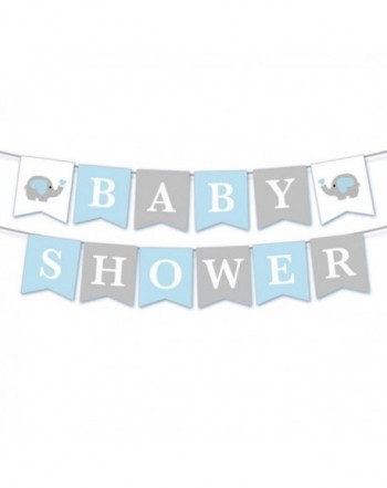 Elephant Shower Banner Supplies Decoration