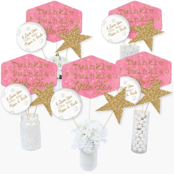 Pink Twinkle Little Star Centerpiece