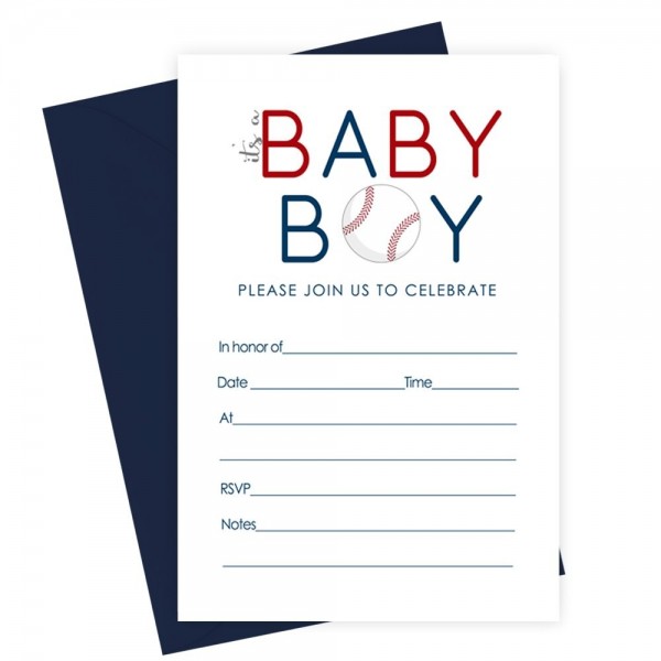 Baseball Baby Shower Invitations Envelopes Baseball Baby Shower Invitations Envelopes