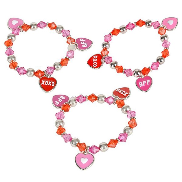 Valentine Valentines Heart Bracelets Supplies