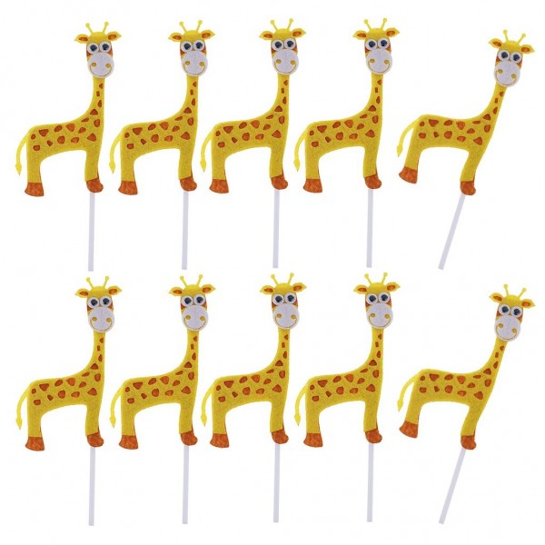 MagiDeal Animal Topper Birthday Safari