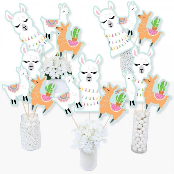 Whole Llama Fun Birthday Centerpiece