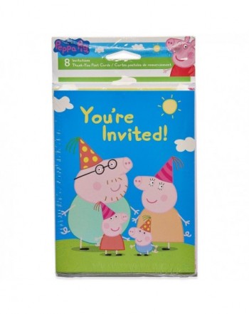 American Greetings Girls Peppa Invite