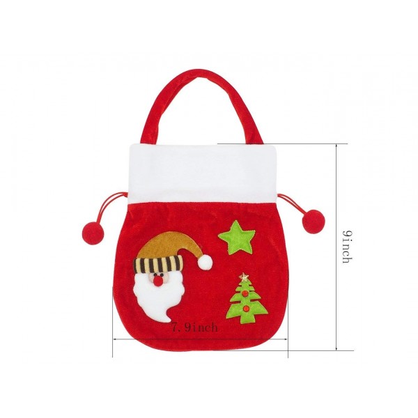 High-grade Pleuche Gift Bags-Santa Claus Candy Bags-Christmas ...