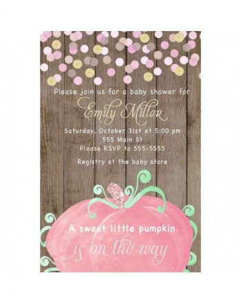 Invitations Watercolor Pink Personalized Envelopes