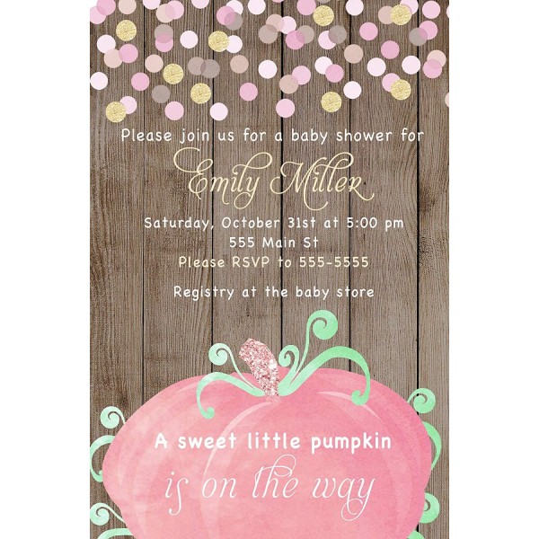 Invitations Watercolor Pink Personalized Envelopes