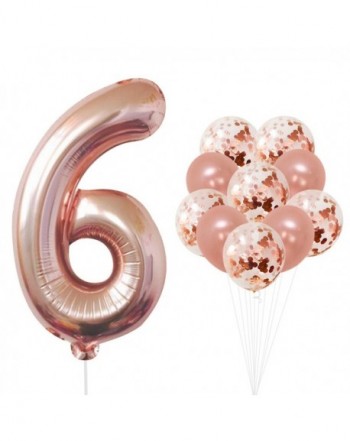 KatchOn Rose Gold Number Balloon