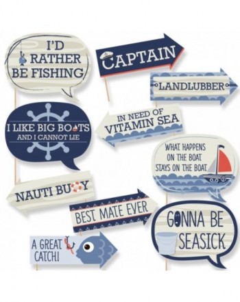 Funny Ahoy Nautical Shower Birthday