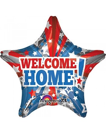 Anagram International Welcome Patriotic Multicolor