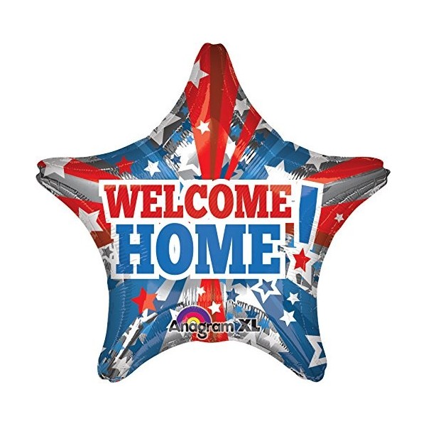 Anagram International Welcome Patriotic Multicolor