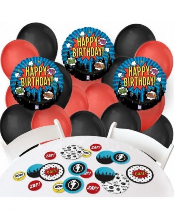 BAM Superhero Confetti Birthday Decorations