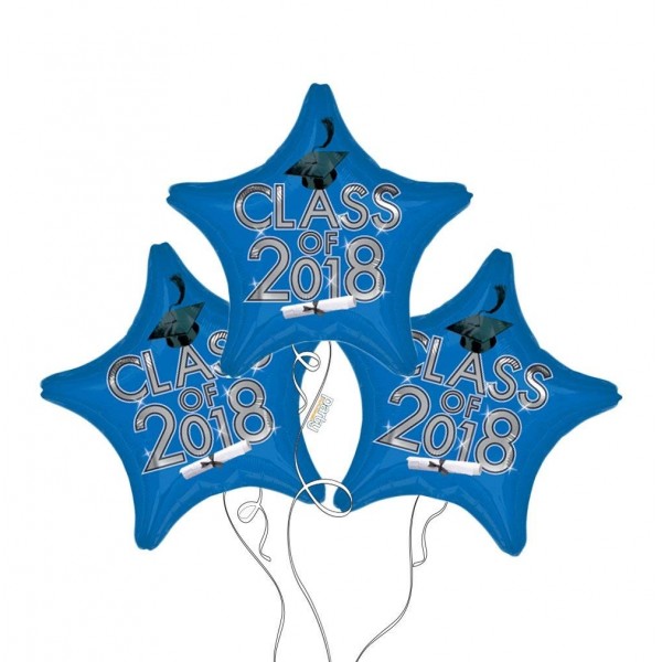 Graduation Class 2018 Mylar Balloons