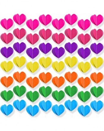 Rainbow Streamers Bunting Decorations Supplies
