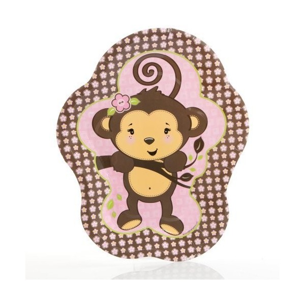 Pink Monkey Girl Shower Birthday Pink Monkey Girl Shower Birthday
