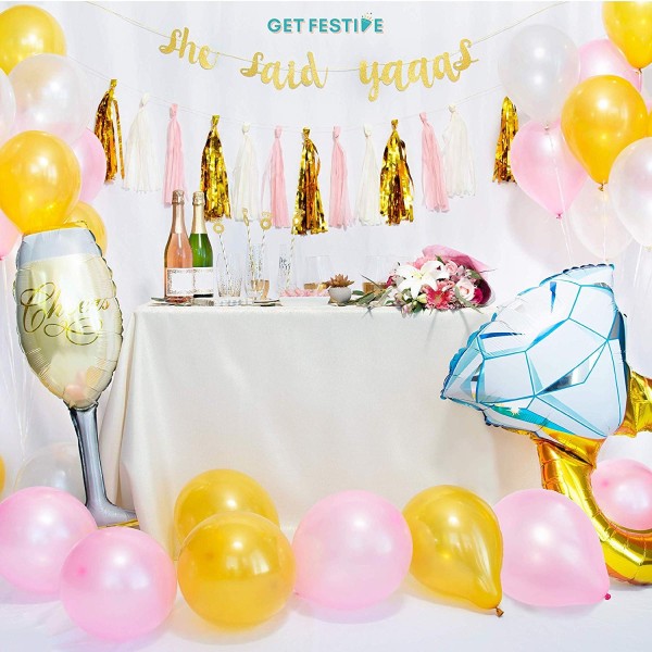 Bachelorette Supplies Engagement Party Decoration