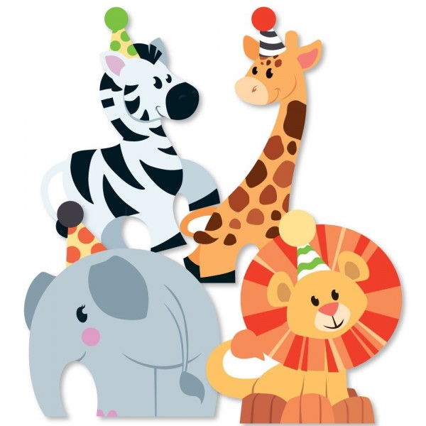 Jungle Party Animals Decorations Essentials