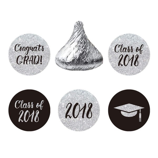 MAGJUCHE Graduation Stickers Congrats Hersheys