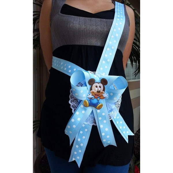 Shower Mickey Mouse Ribbon Corsage