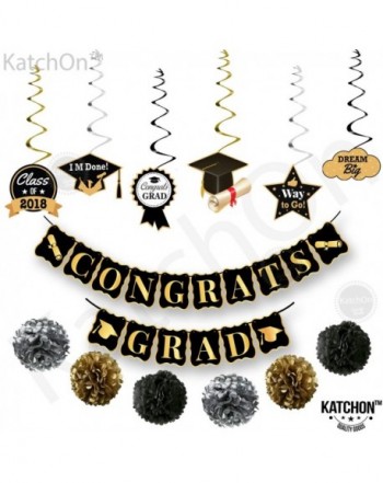 CONGRATS GRAD Hanging Swirls Kit