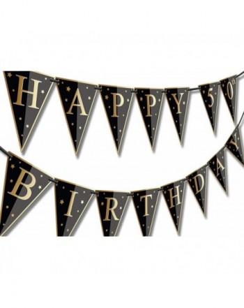 Papery Pop Happy Birthday Banner