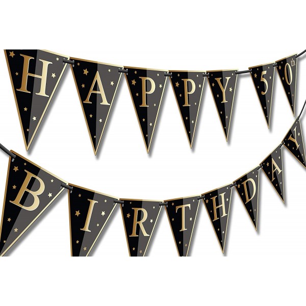 Papery Pop Happy Birthday Banner