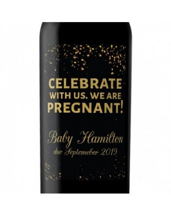 Celebrate Custom Stickers Pregnancy Announcement