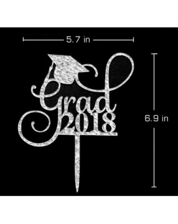 Grad 2018 Cake Topper -Graduation Cake Topper-Grad Party Decorations ...